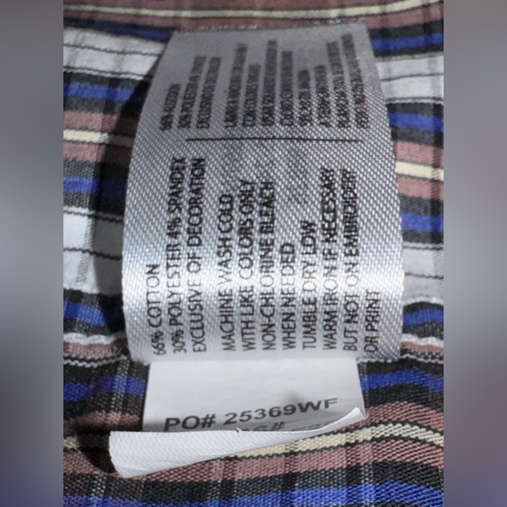 Boys, Polo by Ralph Lauren, Plaid Button-Down Shirt, Large-10/12 - Picture 7 of 9